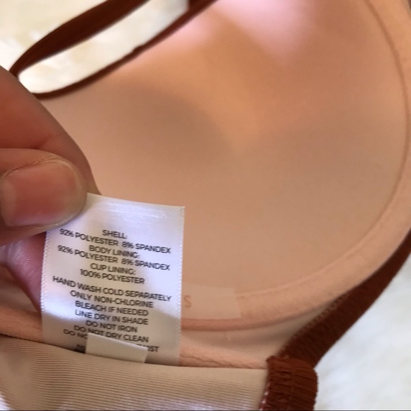 Shade & Shore NWT Halter Bikini Top 36D ! - Picture 9 of 9